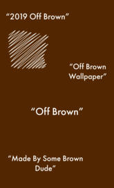 Off-White Off-Brown