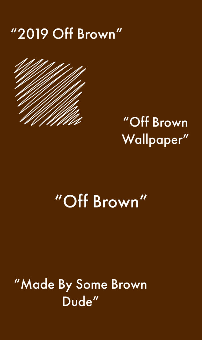 Off-White Off-Brown