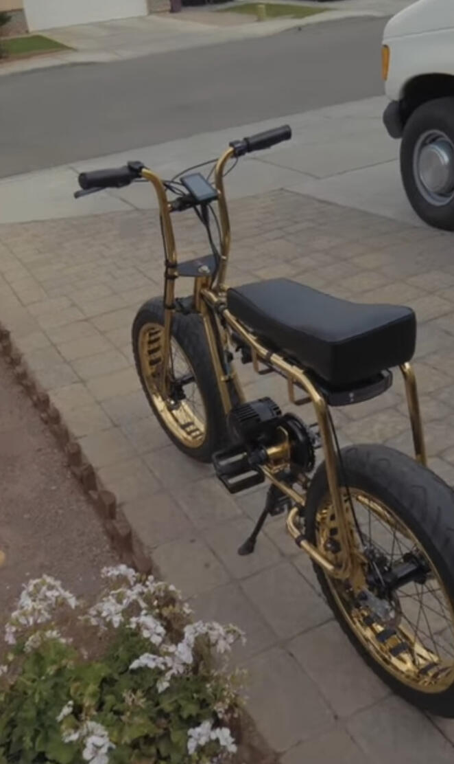 Gold Bike