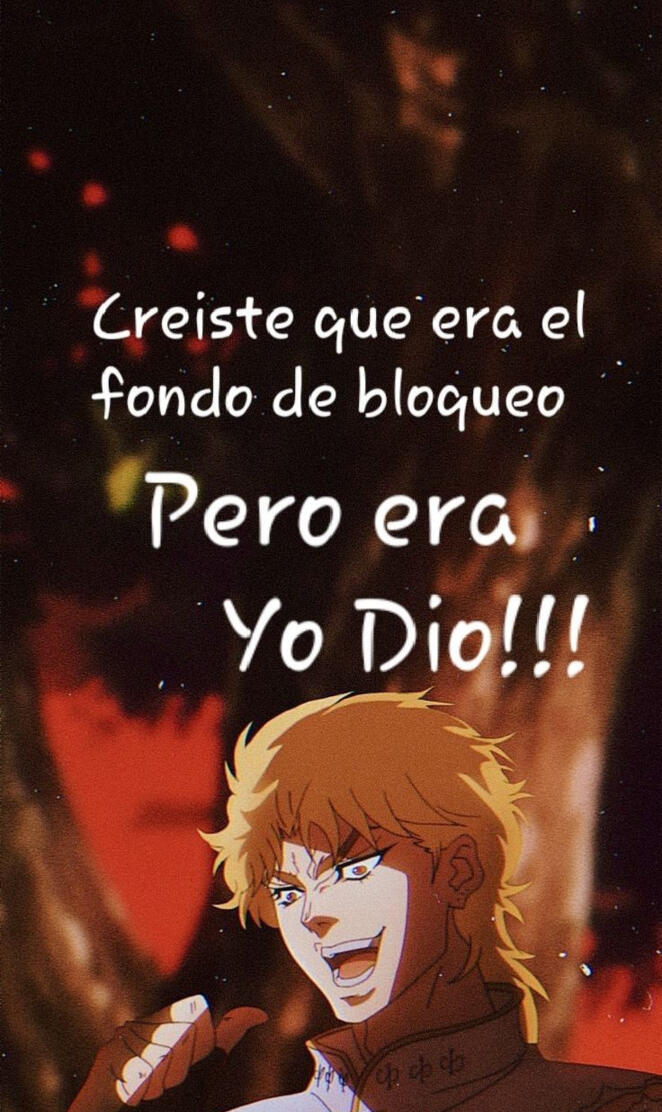 PERO ERA YO DIO