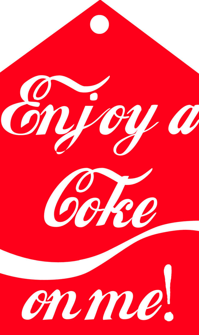 enjoy a coke