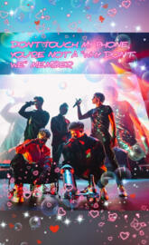 Don't touch my phone