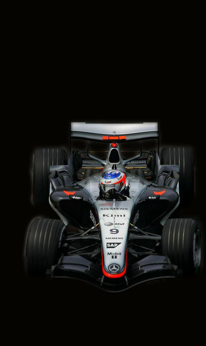 Mclaren Mp4 Black Kimi