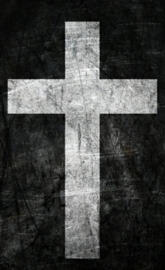 Black White Cross