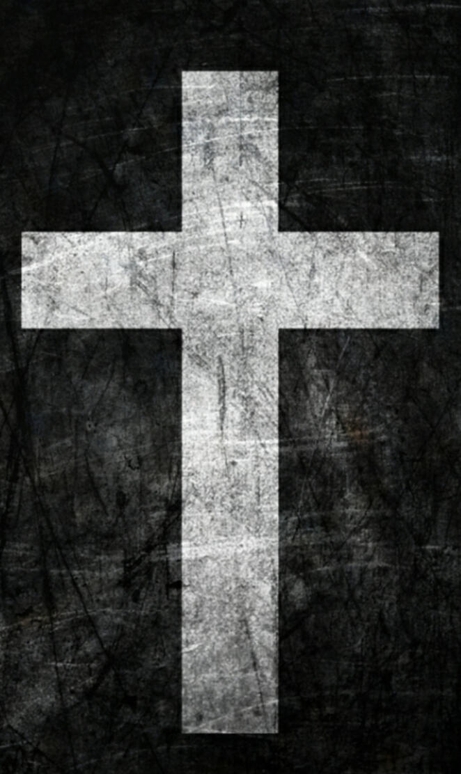 Black White Cross