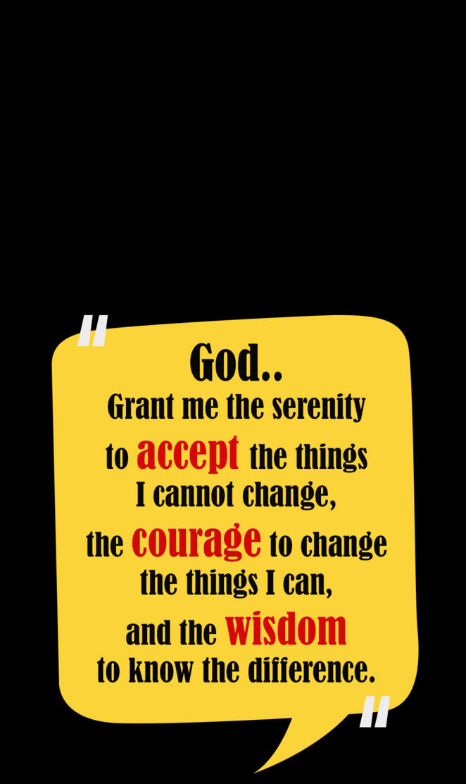 Serenity Prayer