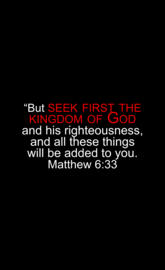Matthew 6:33