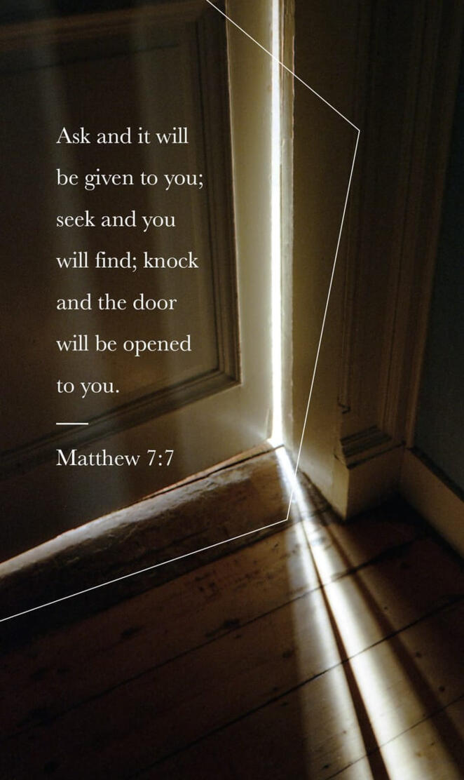 Matthew 7:7