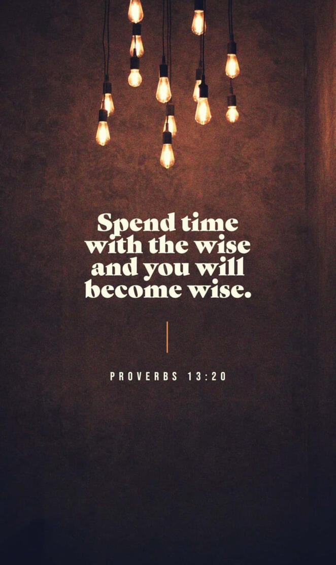 Proverbs 13:20