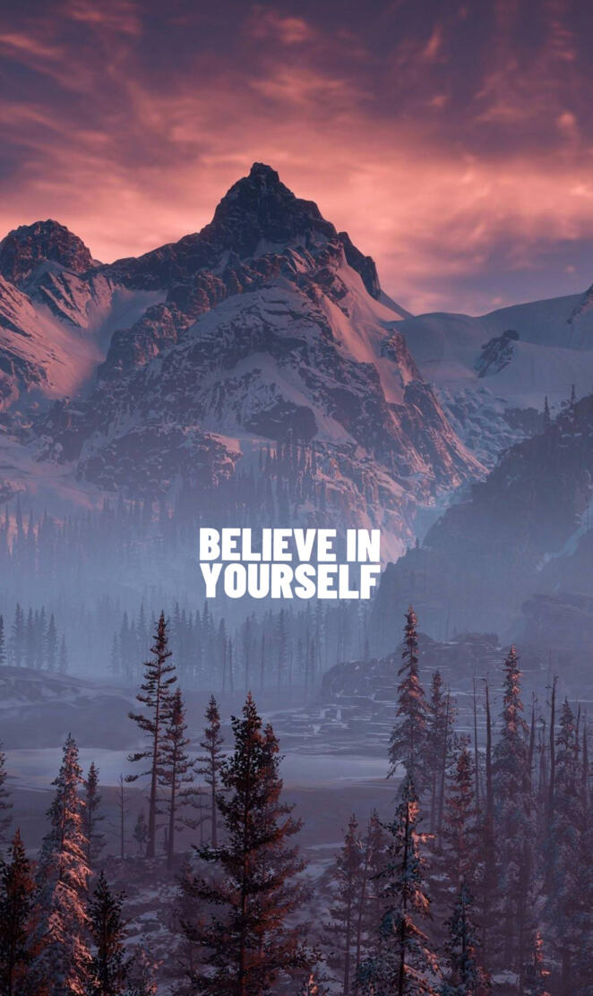 Believe in yourself