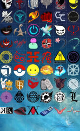 Anime symbols 