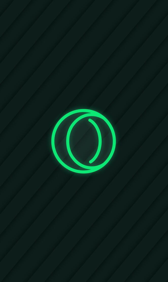 opera GX neón green