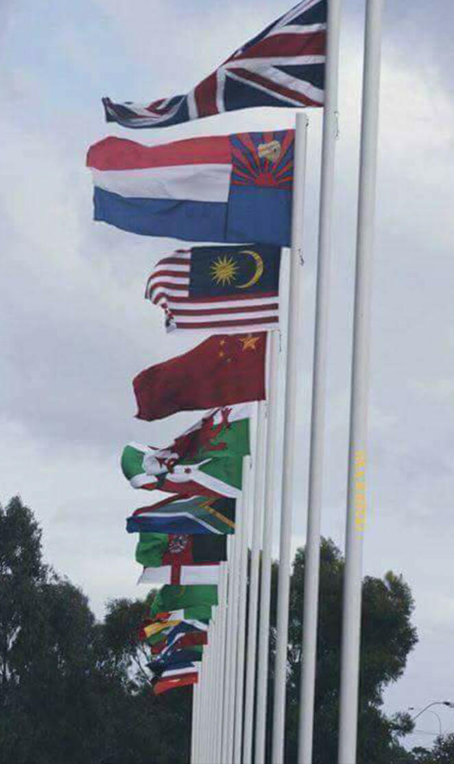 Beautiful flags