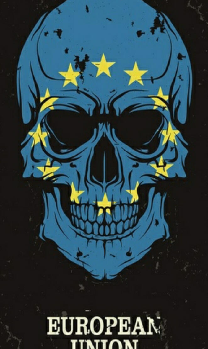 European Union Skull