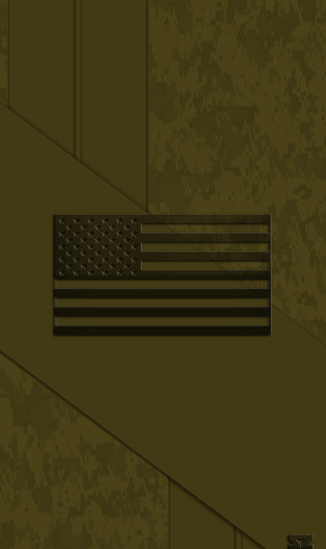 Digital Camo US Flag
