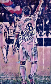 Aouar pencil drawing