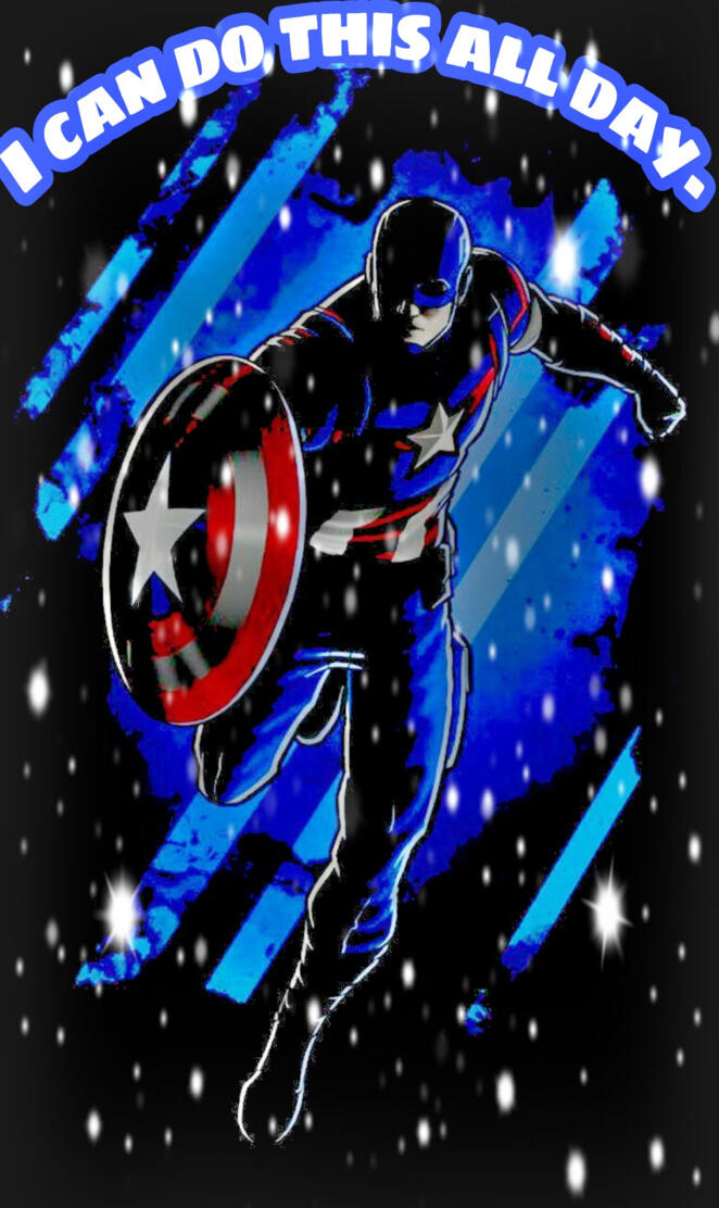 I can do this all day