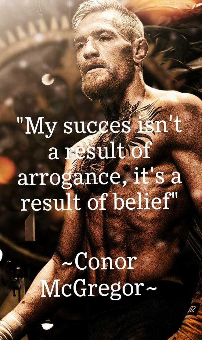 Conor McGregor quote