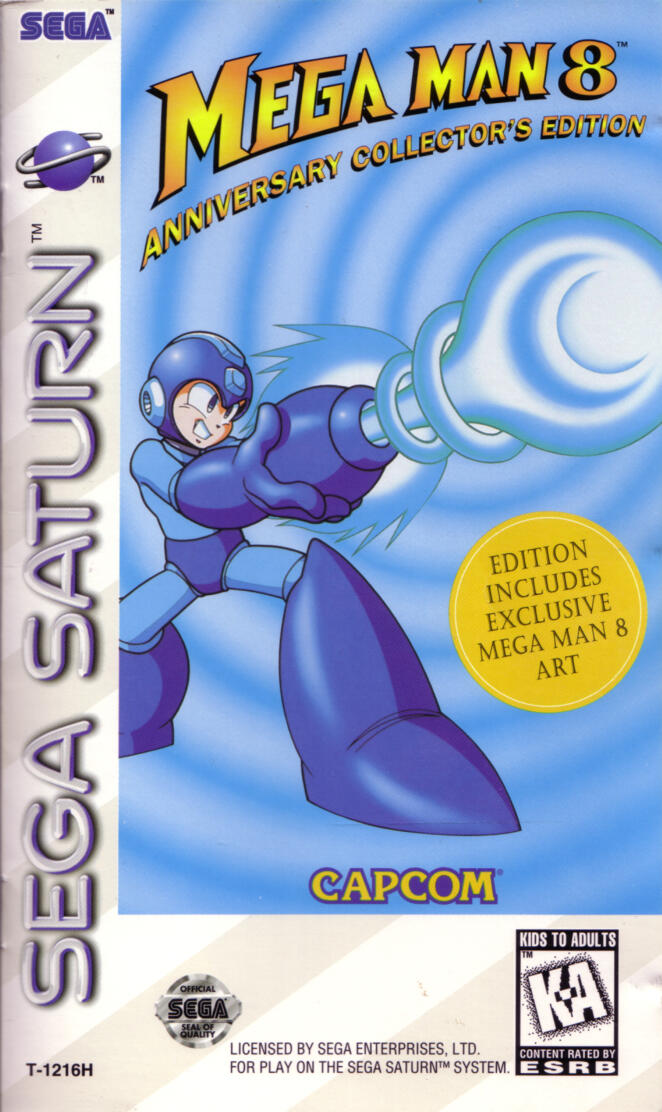 Mega Man 8 Box Art