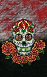 Flowered Skull