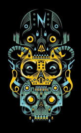 artwork skulls