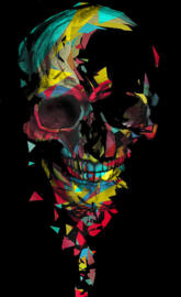 Skull colored