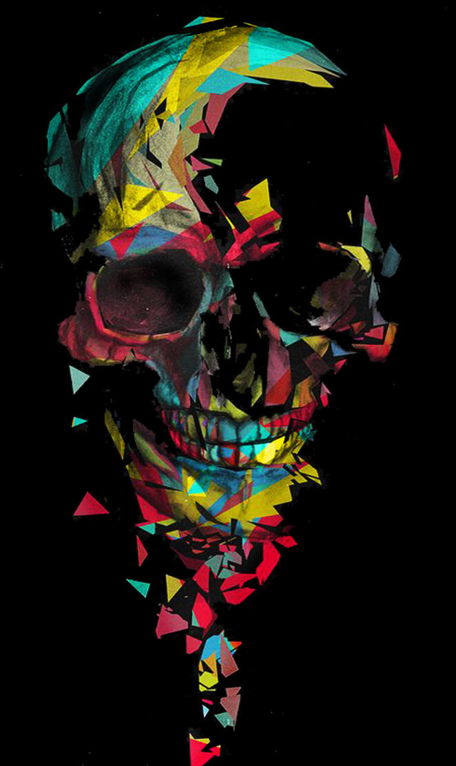 Skull colored