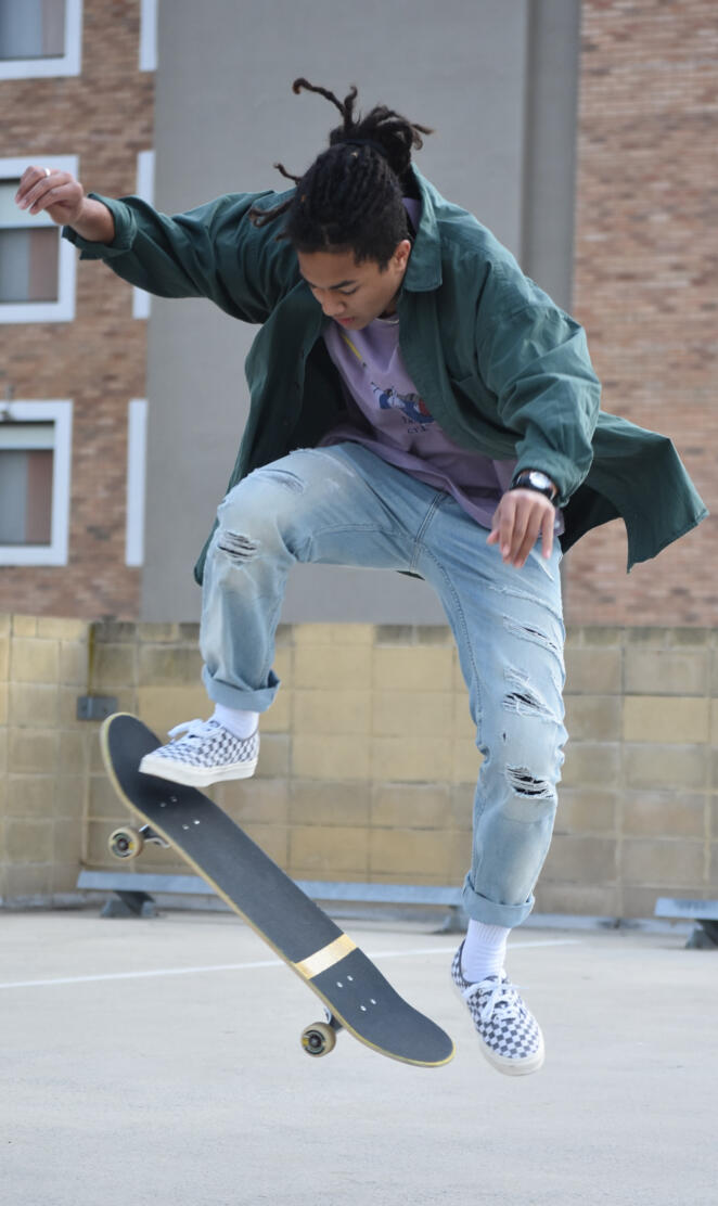 Skateboarding
