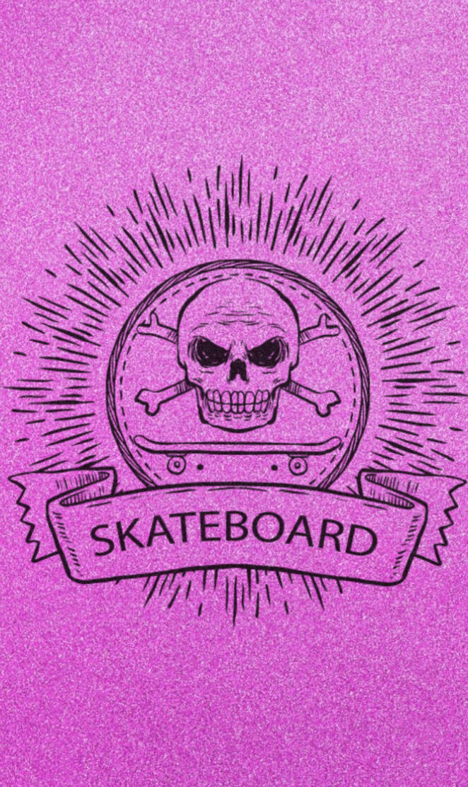 Skateboard skull