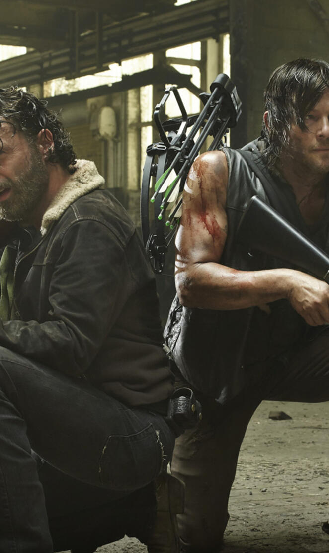 TWD Rick and Daryl