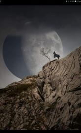 Moon mountain