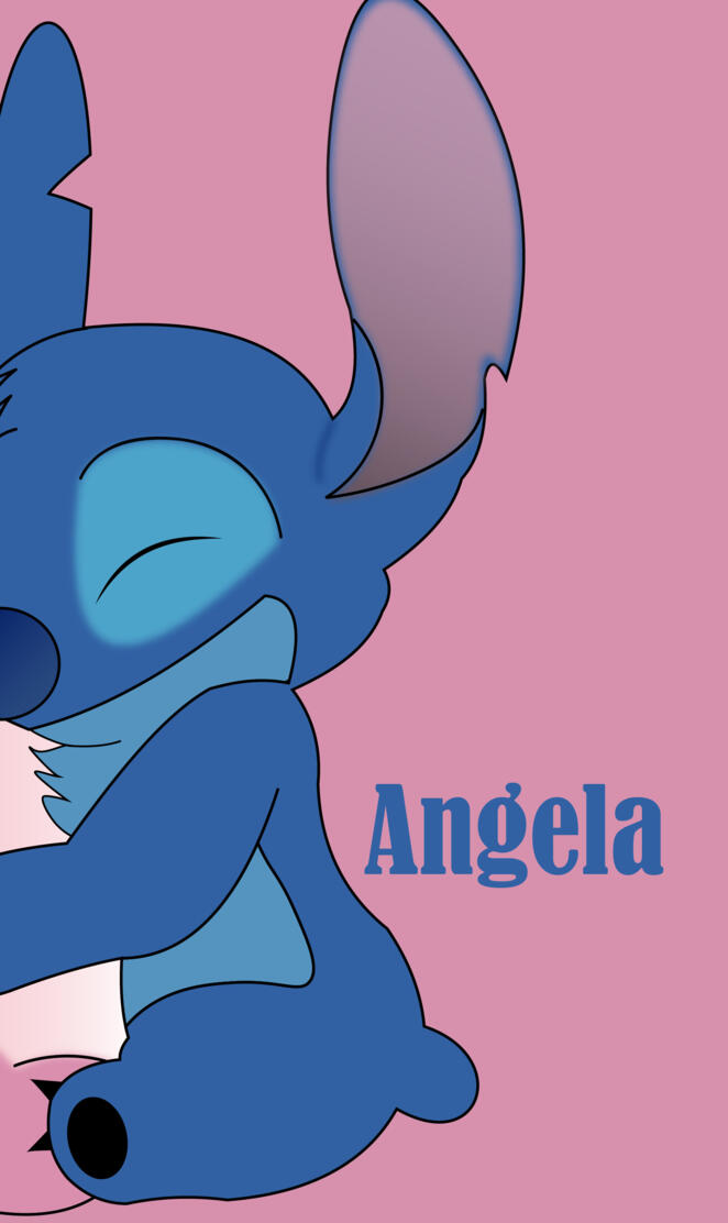 pareja stich y angela