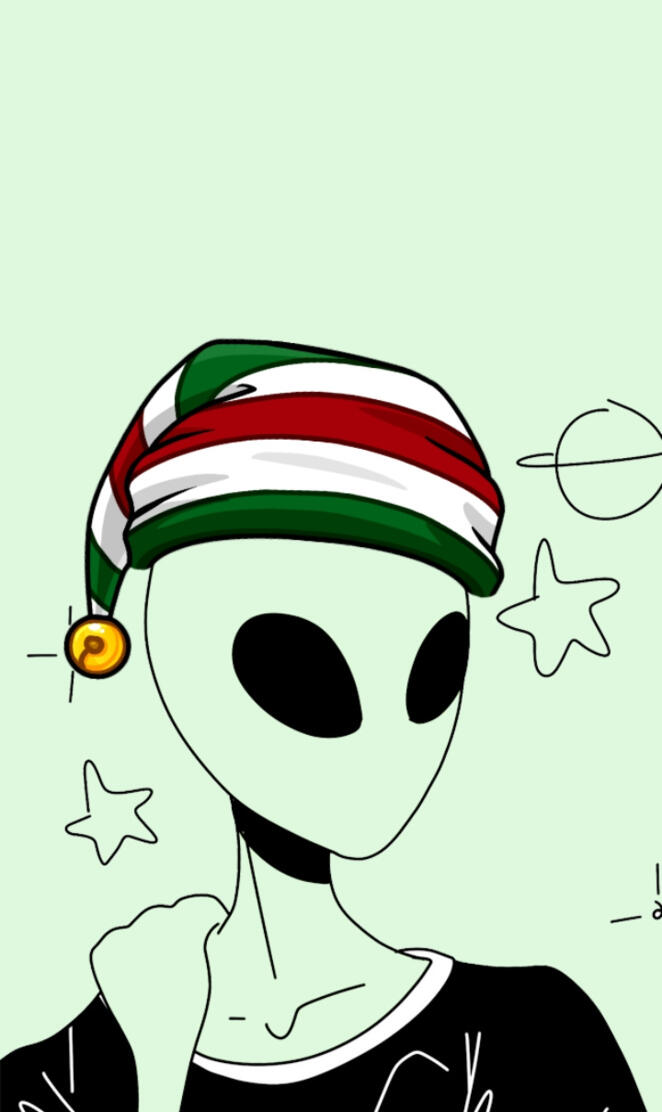 Alien de Navidad