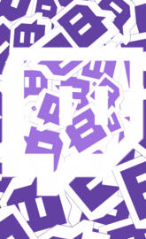 Twitch blanco y rosa