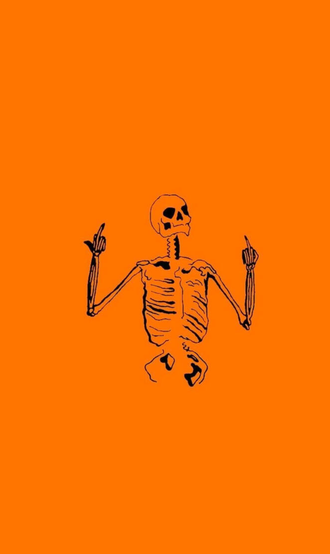 Middle Finger Skelly