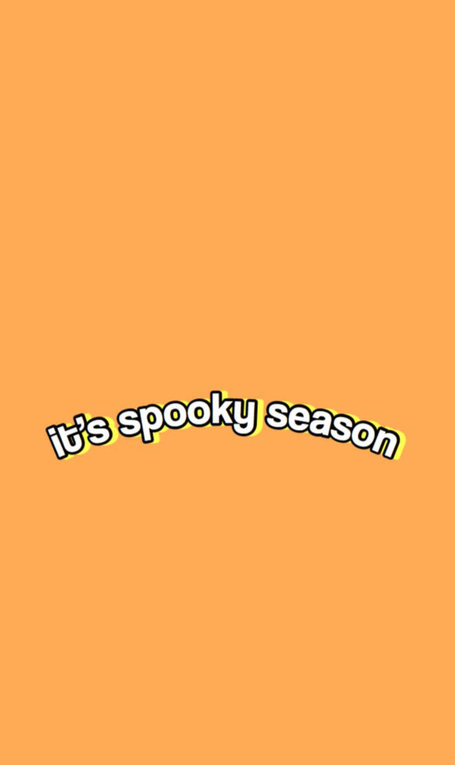 Its spooky season