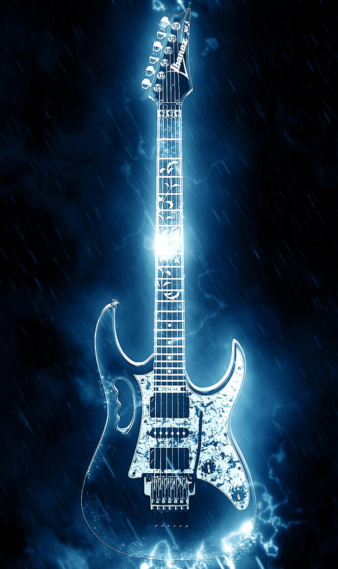 Blue guitar 