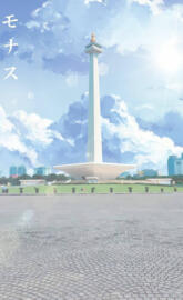 Monas anime style