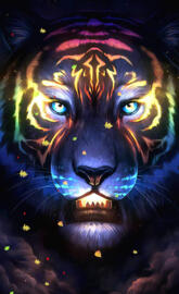 Neon Bengal Tiger