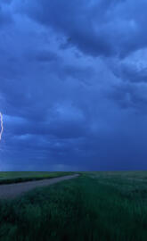 Storm Over Prairies