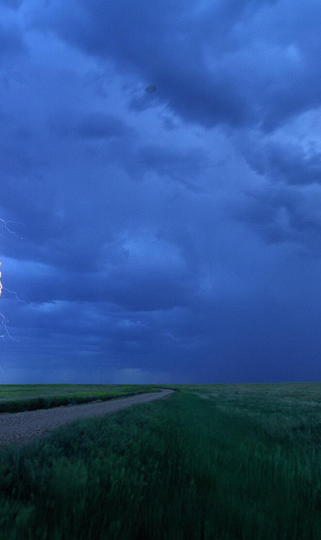 Storm Over Prairies