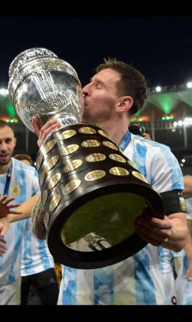 Messi y la copa