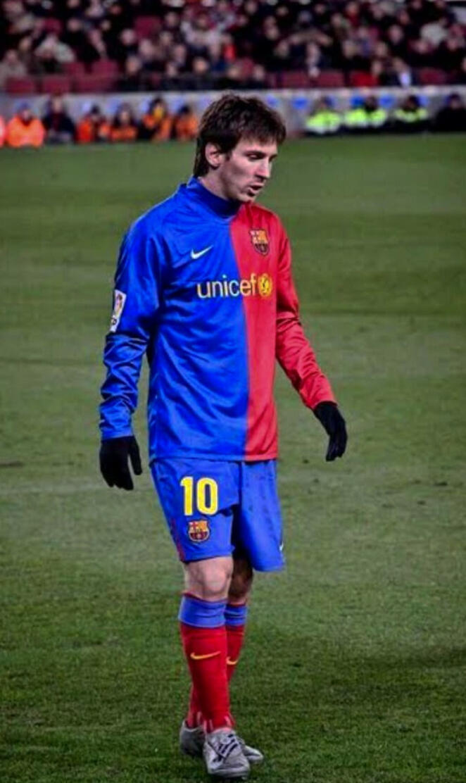 Messi joven