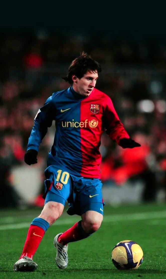 Messi joven