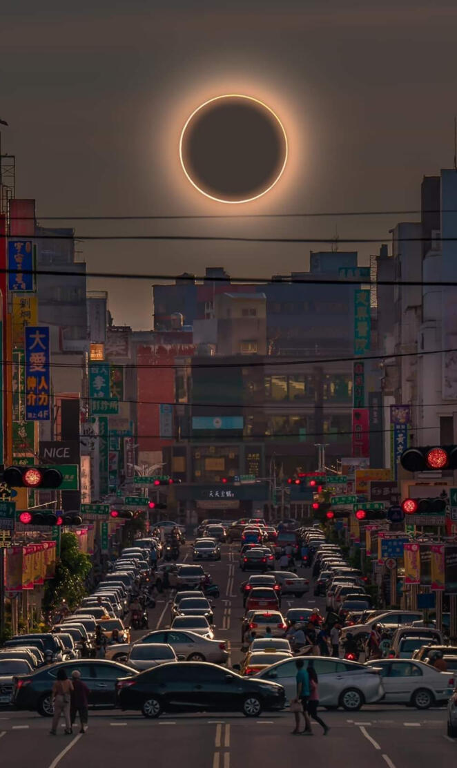Eclipse In Taiwan