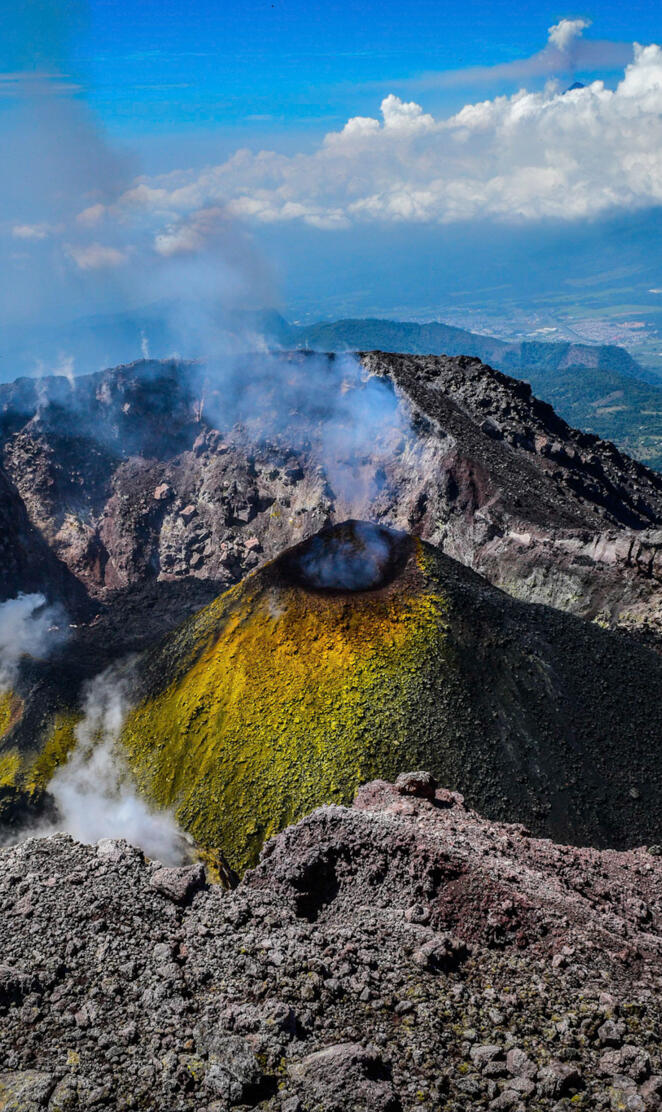 Crater pacaya