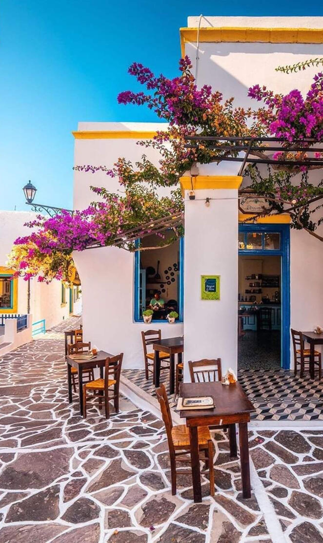Plaka Milos Greece 