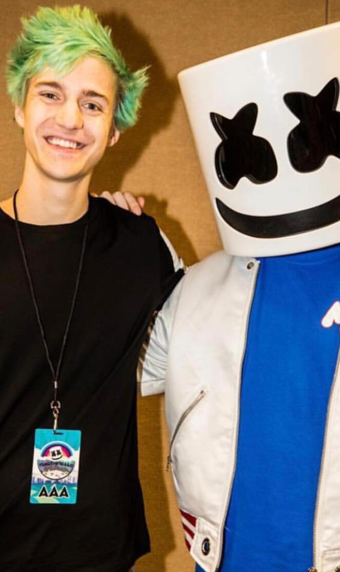 Ninja and Marshmello