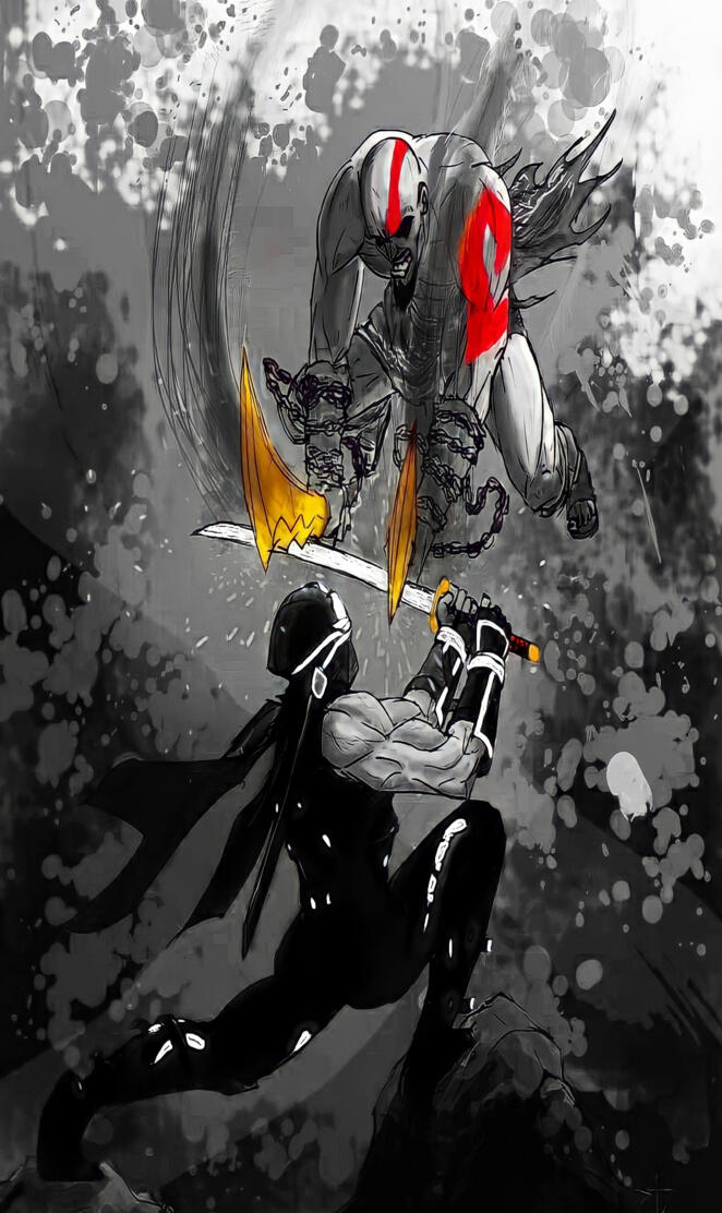 Ryu HayabusavsKratos