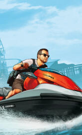 micheal gta 5 jetski